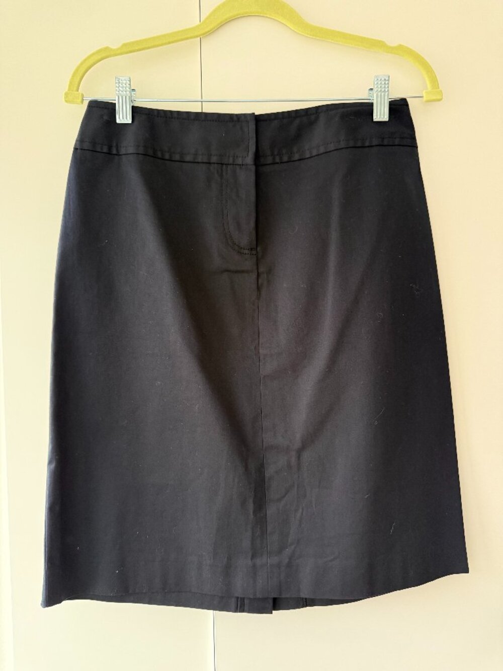 Jcrew Classic Knee-Length Pencil Skirt, Black - size 6